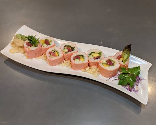 Order Aloha Roll food online from Jojo Sushi Bar & Restaurant store, Santa Rosa on bringmethat.com
