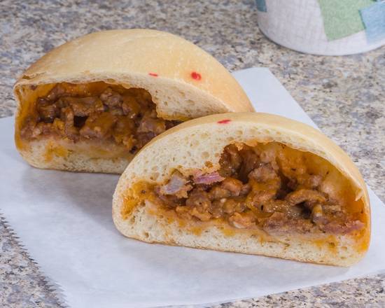 Order BBQ Beef with Cheese food online from Kolache Bar store, Houston on bringmethat.com