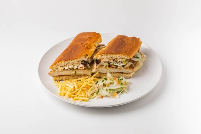 Order Breaded Chicken Sand. food online from Sophie's cuban cuisine store, New York on bringmethat.com