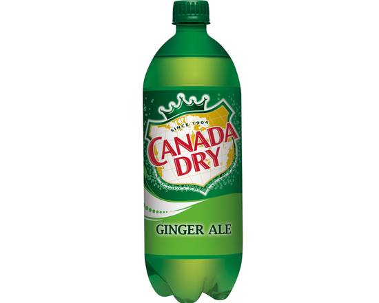 Order Canada Dry Ginger Ale, 2L mixer food online from Woodbury Wine & Spirits store, ORLANDO on bringmethat.com