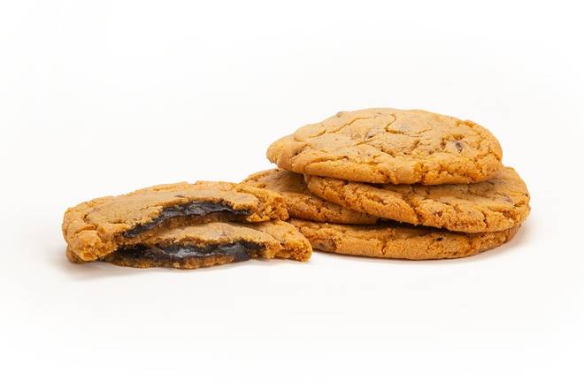 Order Fudge-Filled Chocolate Chip Cookies food online from Fresh Set 565 store, Brandon on bringmethat.com