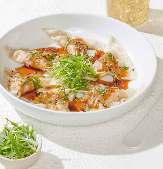 Order SZECHWAN CHICKEN DUMPLINGS food online from California Pizza Kitchen - Sarasota store, Sarasota on bringmethat.com