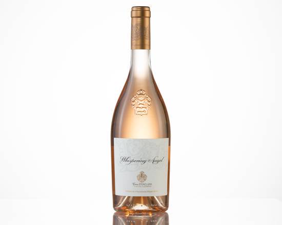 Order Whispering Angel Rose, 750mL wine (13.0% ABV) food online from Mustang Liquor & Jr Market store, Los Angeles on bringmethat.com