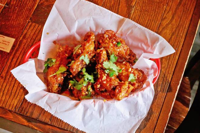Order Thai Chili Wings food online from Gan Bei store, Seattle on bringmethat.com