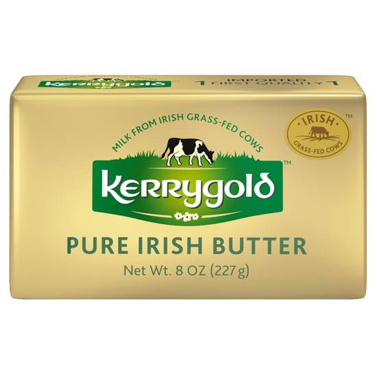 Order Kerrygold Pure Irish Salted Butter 8oz food online from Everyday Needs by Gopuff store, Montgomery on bringmethat.com