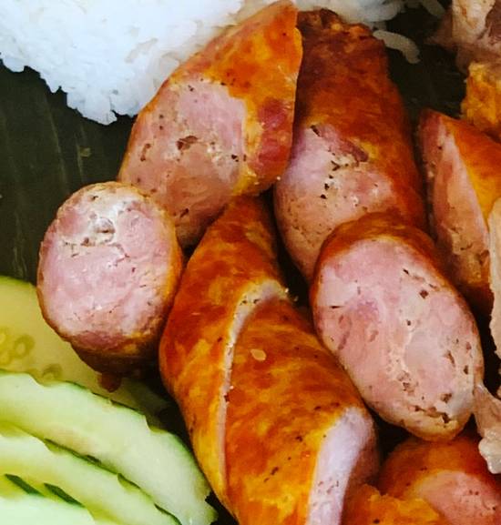 Order Hmong Sausage (1pc) food online from Mekong BBQ store, St Paul on bringmethat.com
