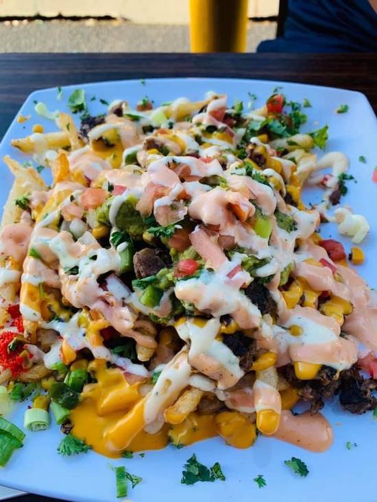 Order Steak (Carne Asada) Fries food online from Boon Cafe store, Norridge on bringmethat.com