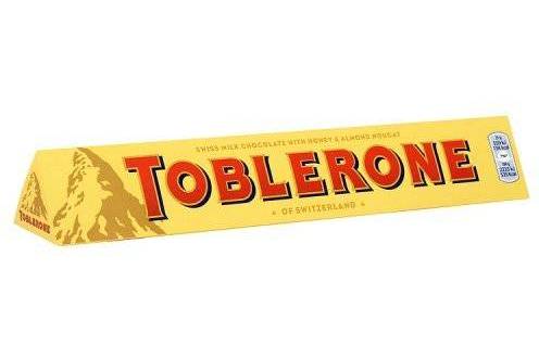 Order Toblerone Swiss Milk Chocolate    food online from Glenrose Liquor & Mini Mart store, Glendale on bringmethat.com
