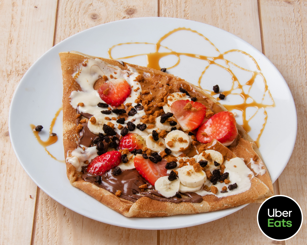 Crêpe sucrée à composer