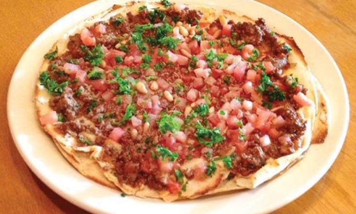 Order Arayiss Pitza food online from Aladdin's Eatery store, Pittsburgh on bringmethat.com