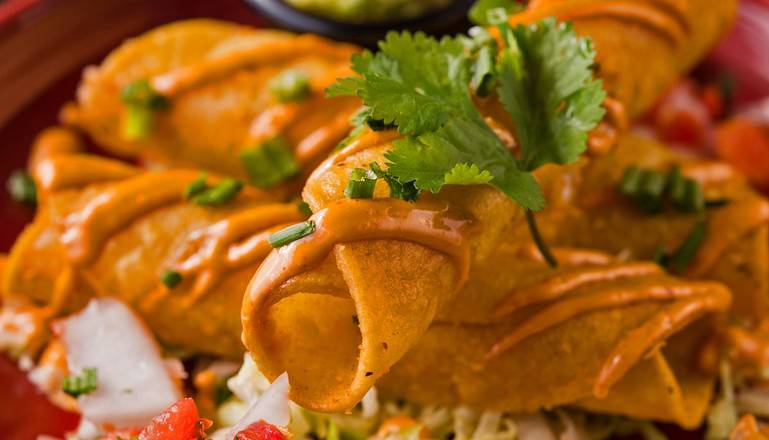 Order SHRIMP TAQUITOS food online from Sol store, Los Angeles on bringmethat.com
