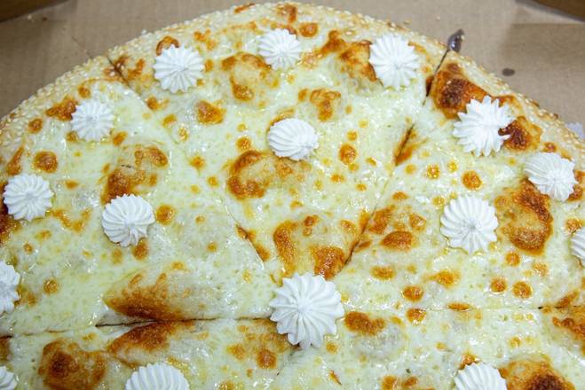 Order 14" FIVE CHEESE food online from Amore Pizzeria store, Clearwater on bringmethat.com
