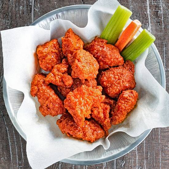 Order Medium (12) Boneless Wings food online from Buffalos Cafe store, Dacula on bringmethat.com