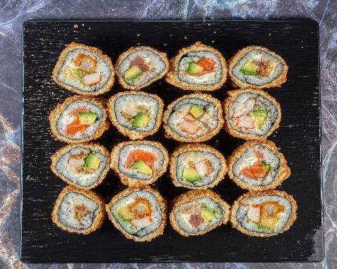 P12. Plateau full breaded