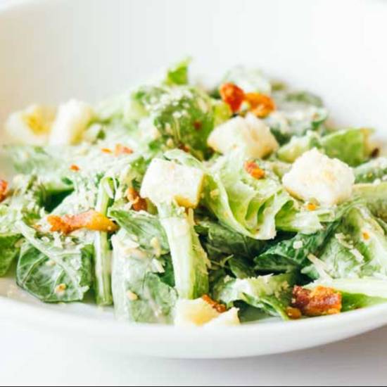 Order Caesar Salad food online from The Pasta Box store, Miami on bringmethat.com