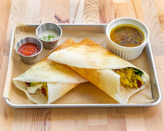 Order Full Belly Dosa food online from Ganesh Dosa store, Kailua on bringmethat.com
