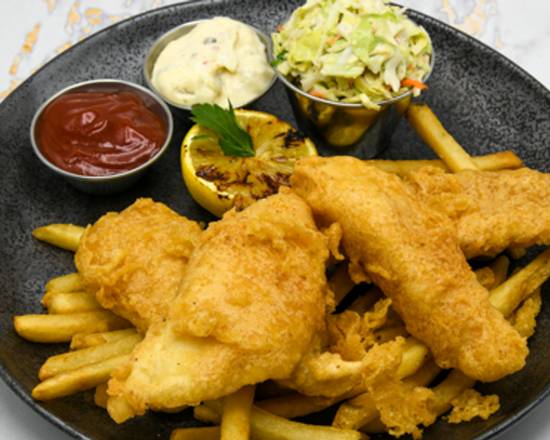 Order Fish & Chips food online from McCormick & Schmicks Seafood Restaurant store, Edina on bringmethat.com