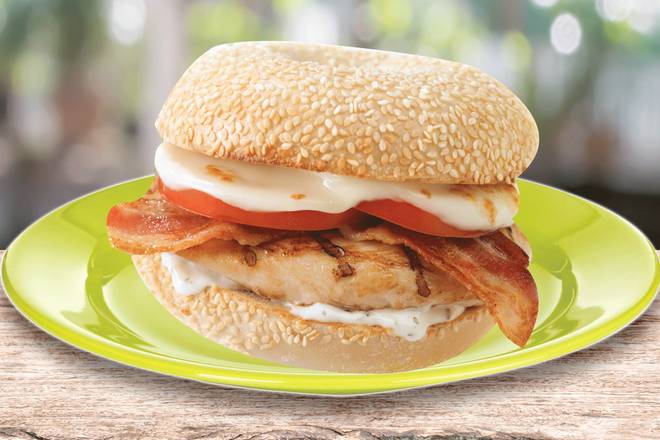 Order Chicken Club Sandwich food online from The Great American Bagel store, Oak Lawn on bringmethat.com