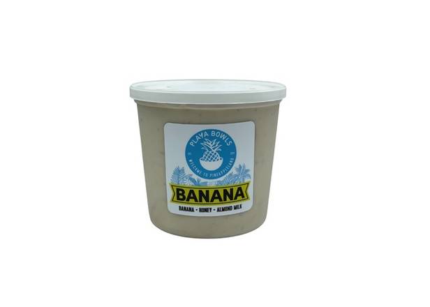 Order 1/2 Gallon Tub - Banana food online from Playa Bowls store, Fort Myers on bringmethat.com