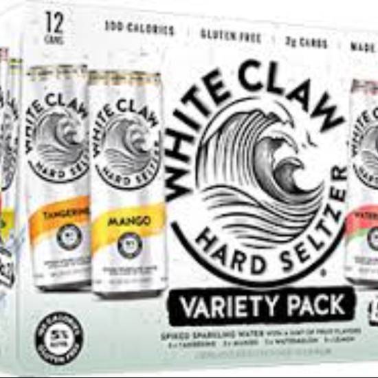 Order White Claw Variety Pack #2 Cans 5% ABV  food online from Princess Liquors store, Port Saint Lucie on bringmethat.com