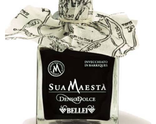 Order Bellei "SUA MAESTA" condiment with BALSAMIC Vinegar of MODENA food online from Francescas Pasta Market & Empanadas store, Aspen on bringmethat.com