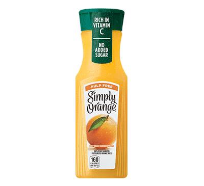 Order Simply Orange®  food online from Jack In The Box store, Castaic on bringmethat.com