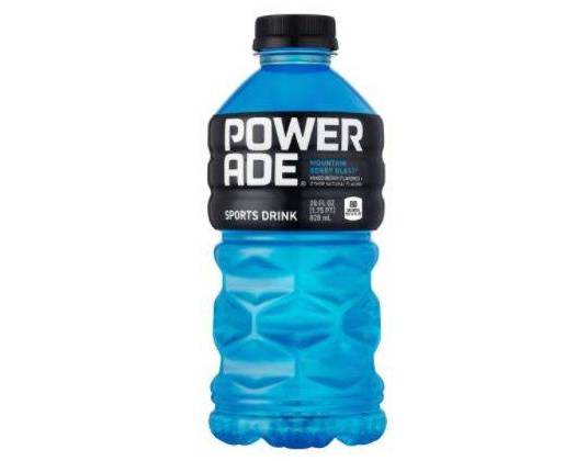 Order Powerade Mountain Berry Blast (28 oz) food online from Shell store, Tampa on bringmethat.com