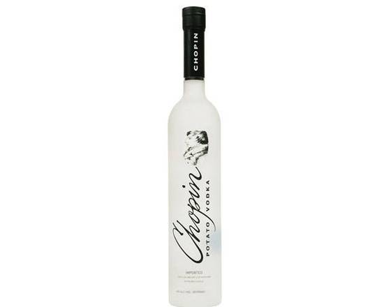 Order Chopin Potato, 750mL vodka (40% ABV) food online from Woodbury Wine & Spirits store, ORLANDO on bringmethat.com