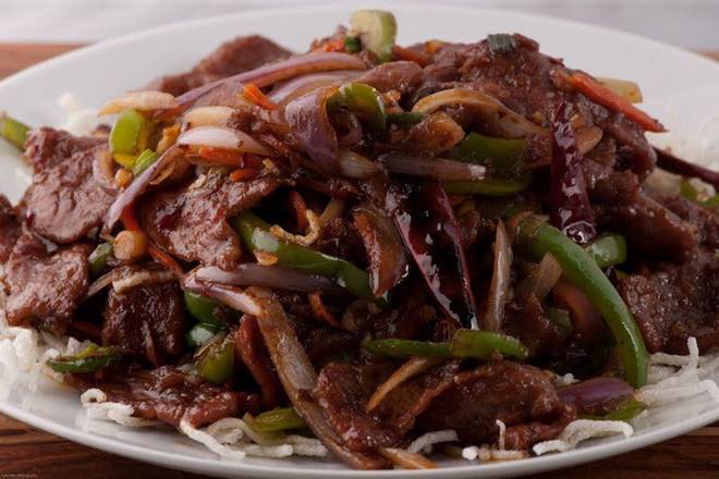 Order Mongolian Beef food online from China A Go Go store, Las Vegas on bringmethat.com