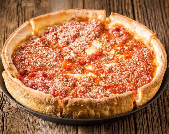 Order 10" Chicago Style Deep Dish Pizza food online from Rosati's Pizza store, Vernon Hills on bringmethat.com