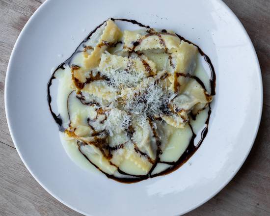 Order Short Rib Ravioli Pasta food online from Osteria La Buca store, Los Angeles on bringmethat.com