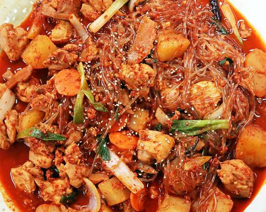Order Boneless Braised Chicken (순살 찜닭) food online from Thank You Chicken store, Fullerton on bringmethat.com