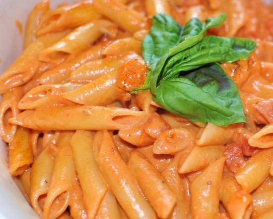 Order Penne in Vodka Sauce food online from Dante's Place Restaurant-Pizza store, Leonia on bringmethat.com