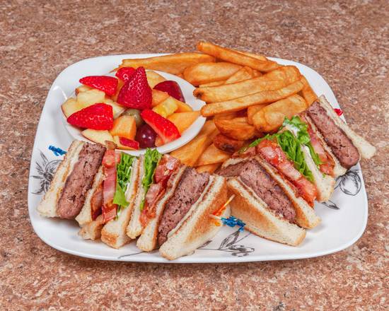 Order Cheeseburger (8 oz) food online from Freight Street Grill store, Waterbury on bringmethat.com