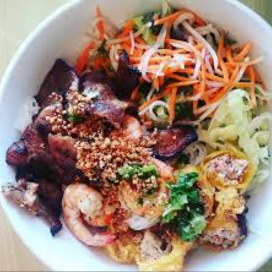 Order Bk8. Bun Tom Thit Nuong food online from Thien An Sandwiches store, Houston on bringmethat.com