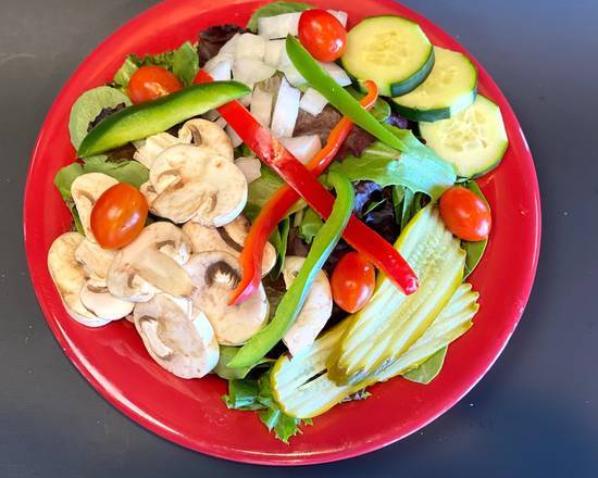 Order 1/2 Veggie Salad food online from Toxic Burger store, Eugene on bringmethat.com