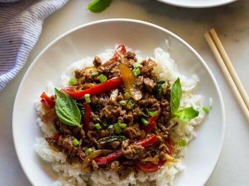 Order (SPICY) Thai Spicy Basil Sauce food online from Zabb Thai Kitchen store, Clarkstown on bringmethat.com