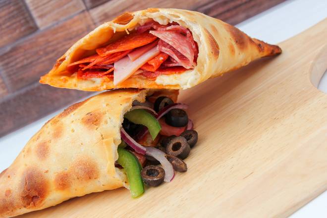 Order Calzone Sub - Pepperoni Pizza food online from Noahs Pizza store, Sacramento on bringmethat.com