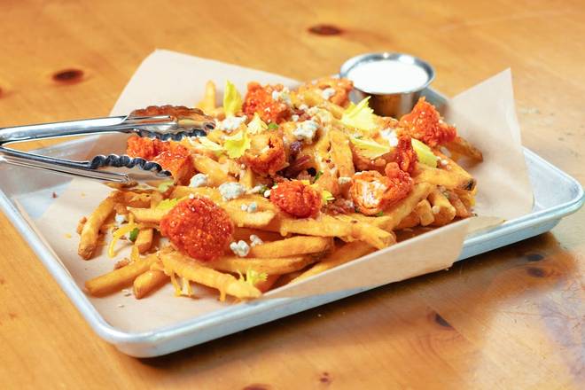 Order Loaded Fries - Crispy Buffalo Chicken food online from Twin Peaks Restaurant store, Oakbrook Terrace on bringmethat.com