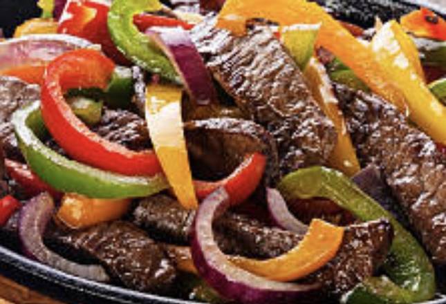Order Fajitas de Carne food online from Arepa One store, Hialeah on bringmethat.com