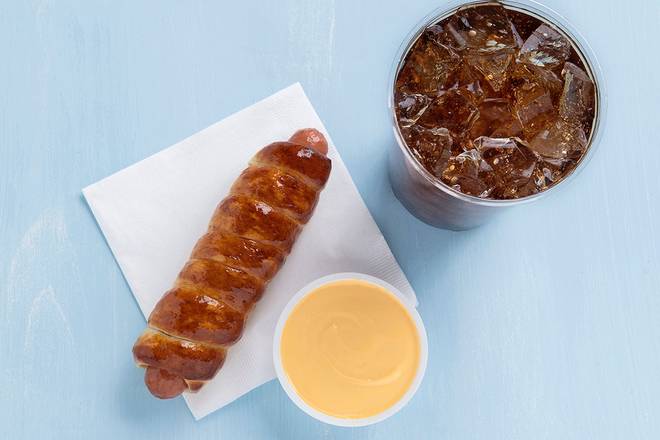 Order Pretzel Dog Bundle food online from Auntie Anne's - 1590 Dunlawton Ave store, Port Orange on bringmethat.com