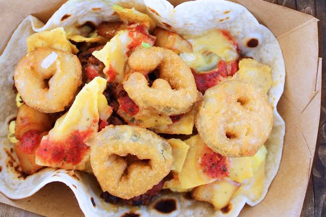 Order Migas Taco food online from R Taco store, Minneapolis on bringmethat.com