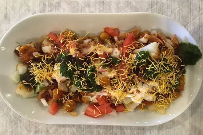 Order Papdi Chaat food online from Tikka Masalaa Indian Restaurant store, Tampa on bringmethat.com