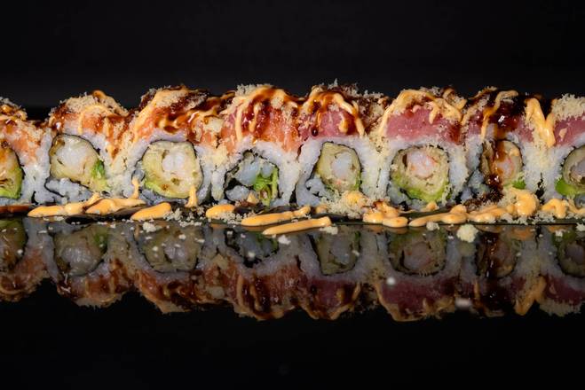 Order FIRE CRACKER ROLL (8) (Spicy) food online from Qin Dynasty store, Houston on bringmethat.com