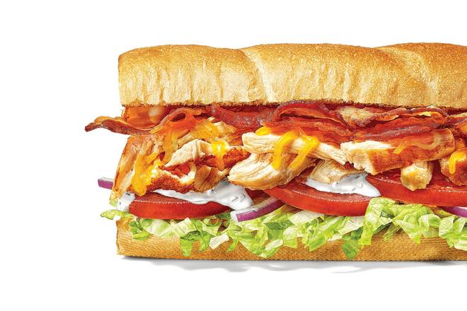 Order Chicken & Bacon Ranch 6 Inch Regular Sub food online from Subway Sandwiches & Salads store, Essex on bringmethat.com