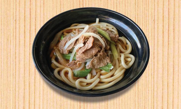 Order 80. Beef Udon food online from Ajisen Ramen store, San Diego on bringmethat.com