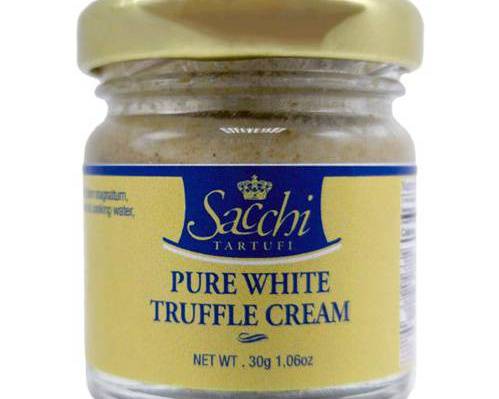 Order Pure White Truffle Cream 1.06oz. / 30gr food online from Francescas Pasta Market & Empanadas store, Aspen on bringmethat.com