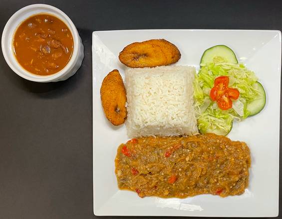 Order Eggplant food online from Caribbean Island Restaurant store, Naples on bringmethat.com