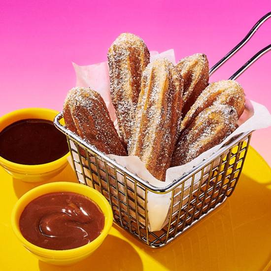 Order Stuffed Cinnamon Sugar Churros food online from Dave & Buster store, Gainesville on bringmethat.com