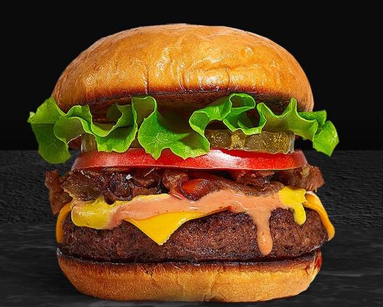 Order House Burger food online from The Burger Sizzle store, Saint Clair Shores on bringmethat.com